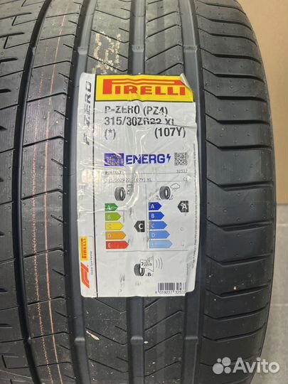 Pirelli P Zero 315/30 R22 107Y