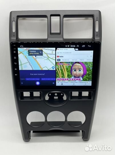 Приора магнитола + консоль 9 дюймов