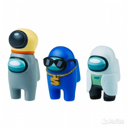 Набор игровой PMI Among Us Фигурка 3шт AU2321B