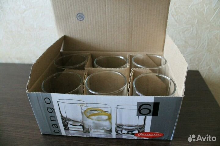Рюмки в коробке. Новые