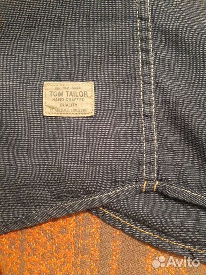 Джинсовая рубашка женская