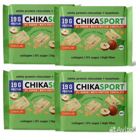 Bombbar chikalab Шоколад белый с фундуком и