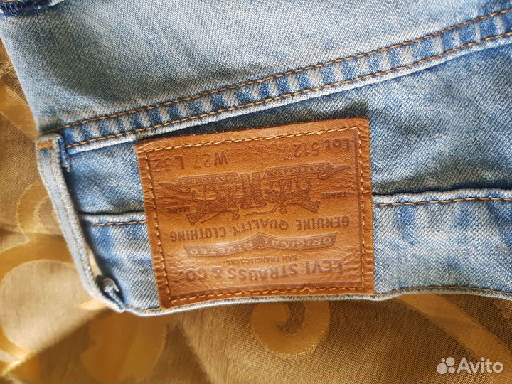 Джинсы Levi's 511 512