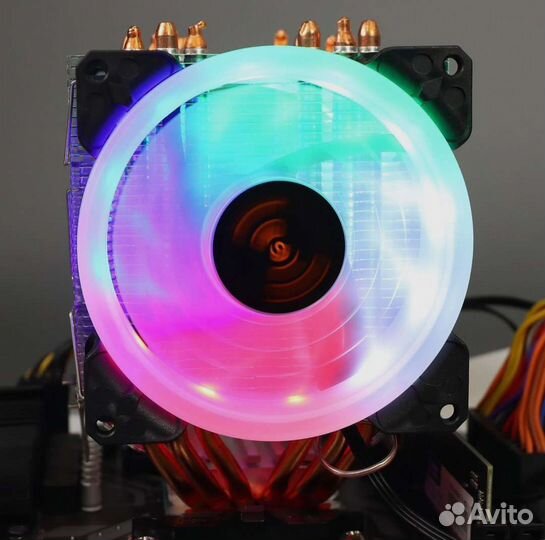 Универсальный Вентилятор tesla RGB 2200rpm, 3-pin