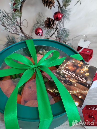 Зефирные мандарины и елки