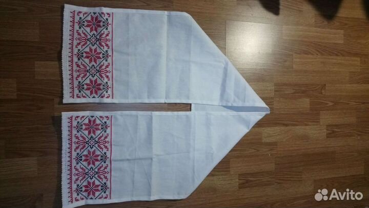 Рушник свадебный, подушечки под кольца