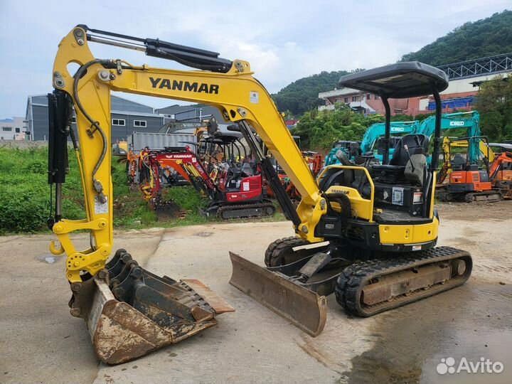 Мини-экскаватор YANMAR VIO35, 2017