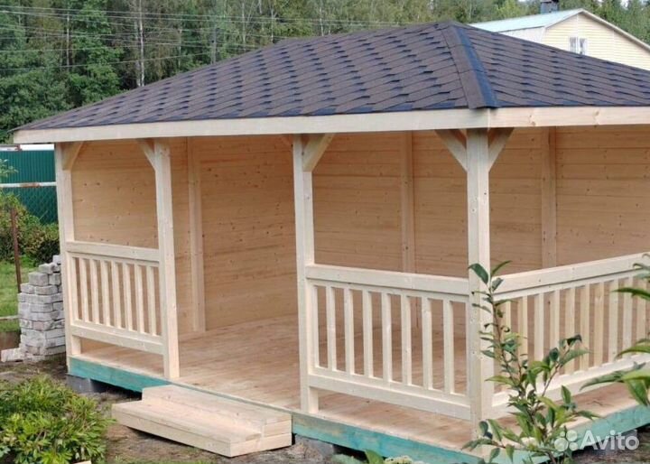 Беседка из дерева