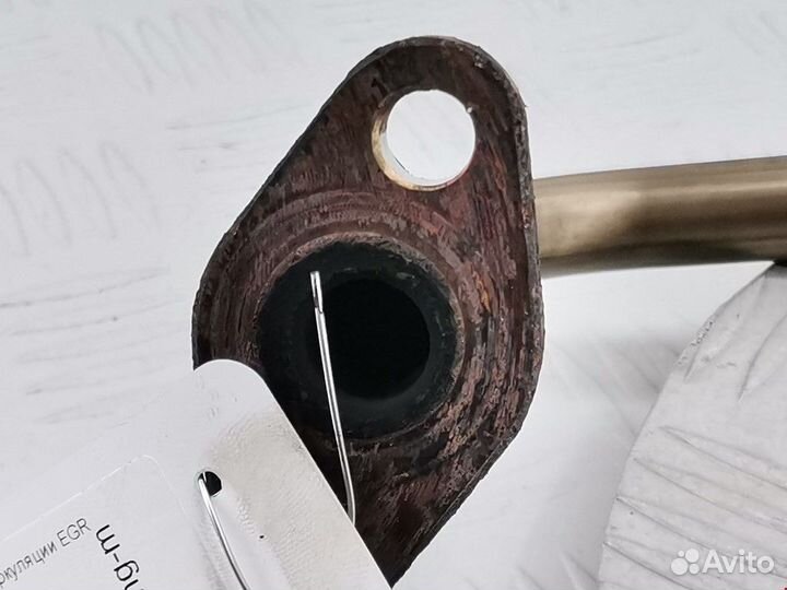 Трубка системы рециркуляции EGR Opel Astra F рест