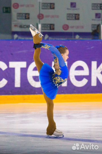 Костюм платье для фигурного катания 122 128