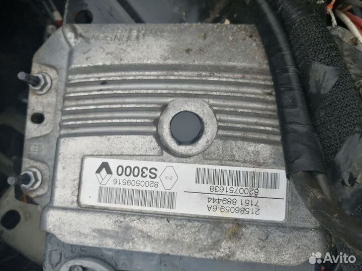 Блок управления двигателя Renault Megane 2