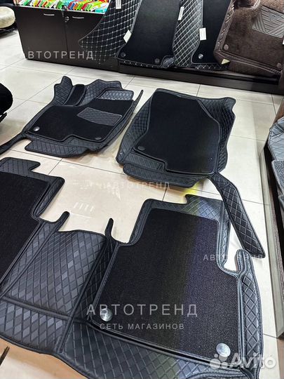 3Д коврики из экокожи haval jolion, f7x, m6, dargo