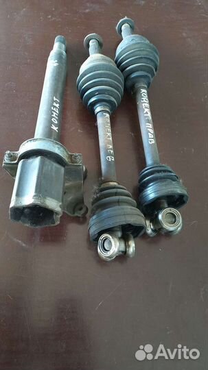 Полуось. Передняя. Форд транзит. Торнео Коннект