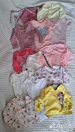 Пакет вещей на девочку 0-6 мес