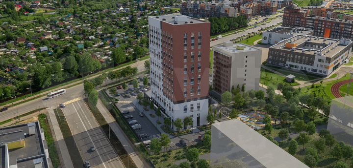 3-к. квартира, 67,8 м², 13/16 эт.