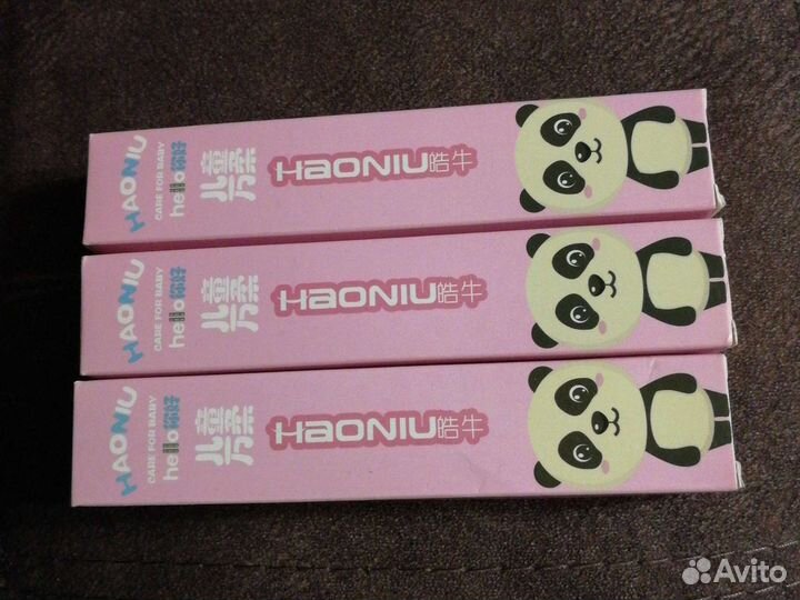 Зубная щетка детская для малышки Haoniu 10000