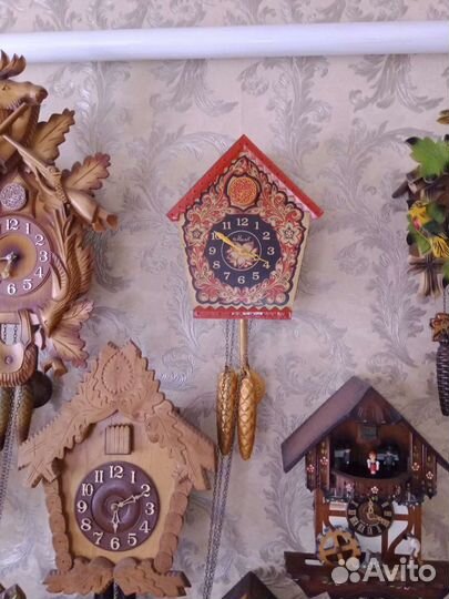 Часы с кукушкой механические