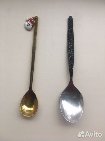 Ложки кофейные набор новогодний