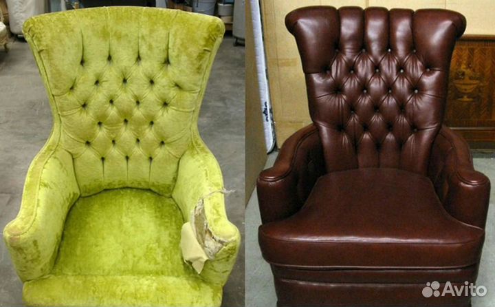 Перетяжка мебели