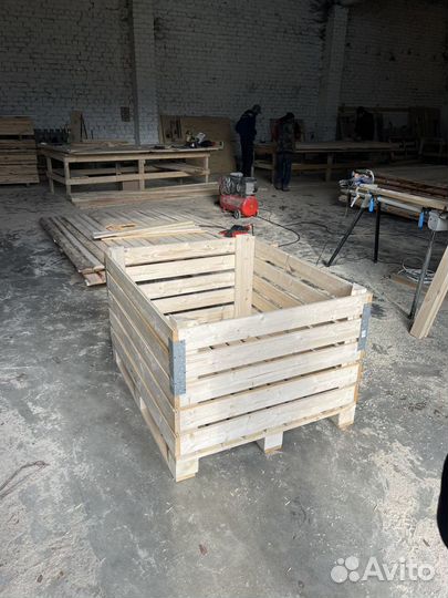 Ящик деревянный (контейнер доя хранения яблок)