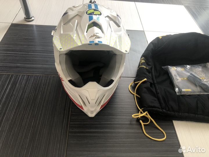 Scorpion vx 22 шлем кроссовый подростковый mips