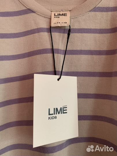 Лонгслив lime, 104