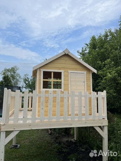 Детский деревянный домик для детей