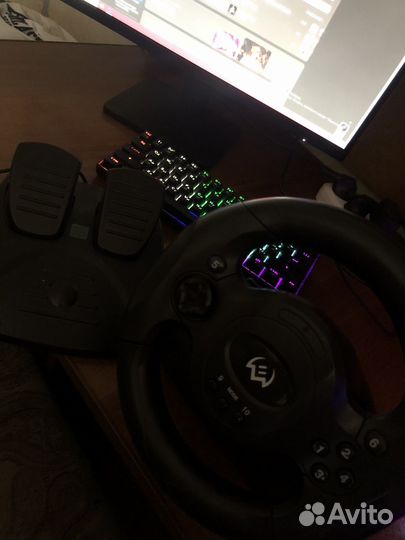 Руль и педали для пк