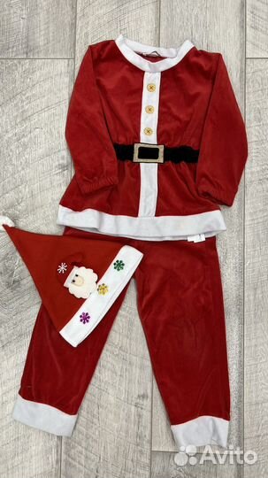 Комтюм санты Zara 4/5 лет
