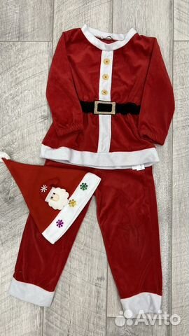 Комтюм санты Zara 4/5 лет