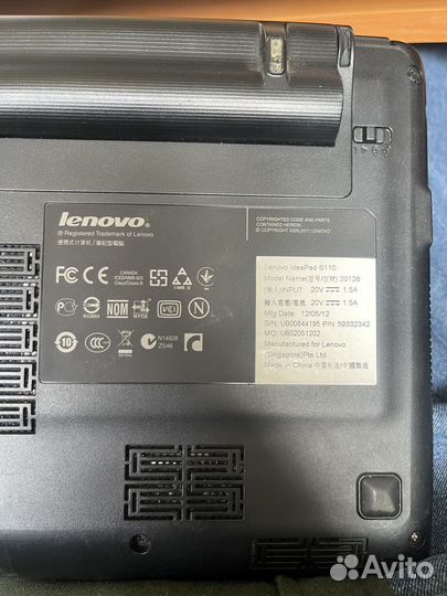 Ноутбук lenovo