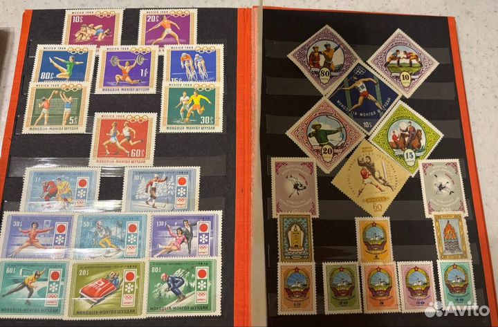 Альбом (кляссер) с марками “Б.Н.М.А.У шуудангийн м
