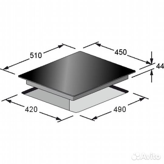 Электрическая поверхность Kaiser KCT 4745 F