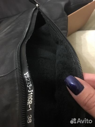 Сапоги осенние