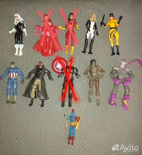 Шарнирные фигурки Марвел/Marvel