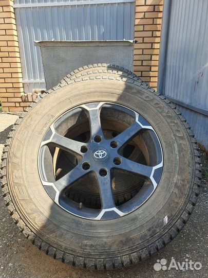Шины зимние на дисках dunlop winter ICE265/65R17