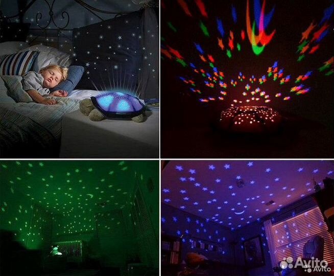 Музыкальный ночник - проектор 