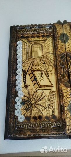 Нарды ручной работы