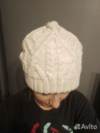 Зимняя шапка женская с подкладом