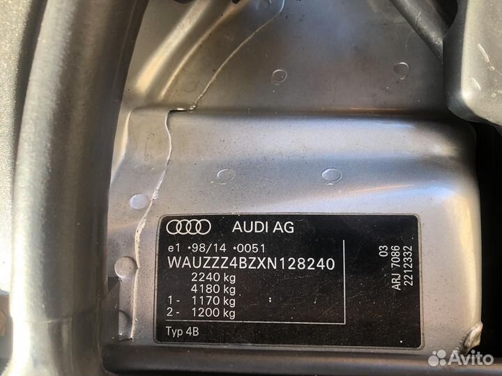 Шкив коленвала, Audi A6 C5 (1997-2005) 1999