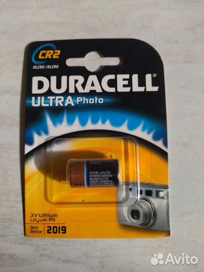 Батарейки duracell ultra Photo CR2