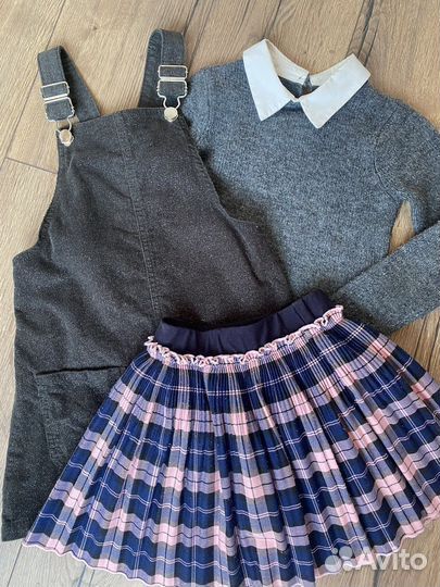 Вещи школьные для девочки 128