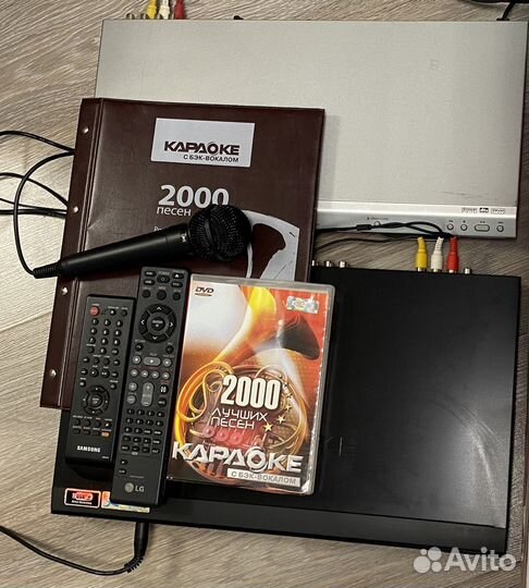 Dvd плеер с караоке LG