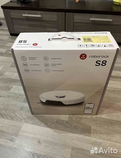 Робот-пылесос Roborock S8 RU белый
