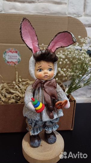 Ватные елочные игрушки