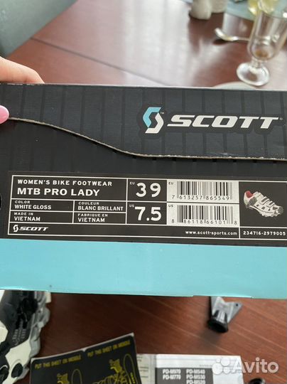 Велотуфли Scott