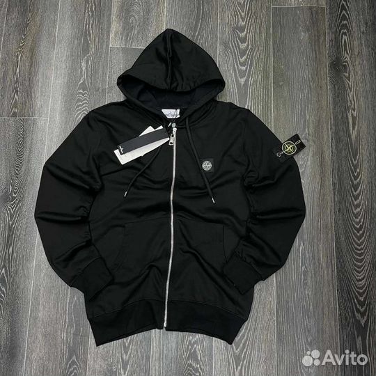 Свитшот Худи zip stone Island 1512