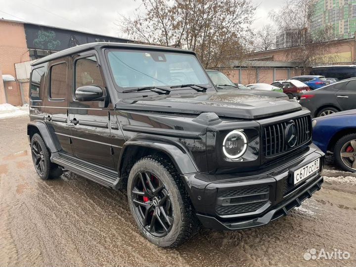 Электрические пороги на Mercedes G63 / 350d