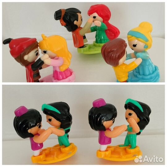 Киндер сюрприз танцующие Принцессы Диснея 2017