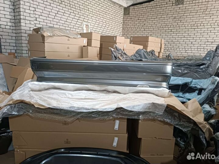 Бампер задний ваз 2114 средний серо-зеленый кварц